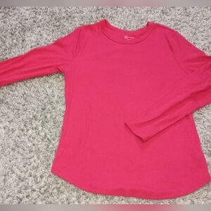 Women's No Boundaries Sweater Size XL Color Red Lightweight Comfy Stretch